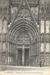 CPA Bourges Cathedrale Ensemble du Portail St Guillaume 