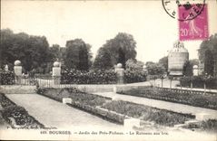 CPA Bourges Jardin des Pres Fichaux Le Ruisseau aux Iris 