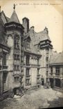 CPA Bourges Escalier du Palais Jacques Coeur 