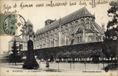 CPA Bourges La Cathedrale Vue laterale sud 