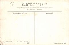 CPA Bourges les Portails de la Cathedrale
