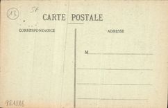 CPA Marseille N D de la Garde Statue Colossale surmontant la Tour 