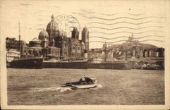 CPA Marseille la Cathedrale et Notre Dame de la Garde 