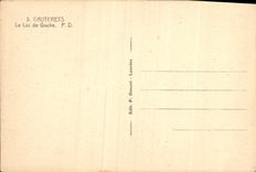 CPA Cauterets le Lac de Gaube 