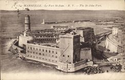CPA Marseille le Fort St jean 