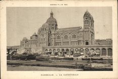 CPA Agenda PLM 1923 Marseille la Cathedrale 
