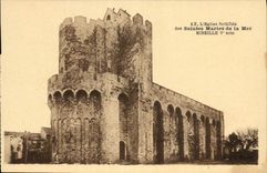 CPA L'Eglise Fortifiee des Saintes Maries de la Mer Mireille V Acte 