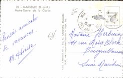 CPA Marseille Hiesse 1959 