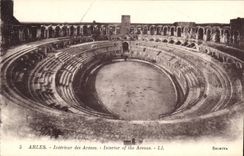 CPA Arles Interieur des Arenes 