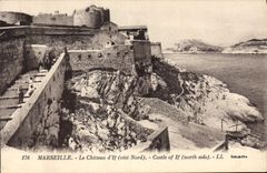 CPA Marseille le Chateau d'If cote Nord 