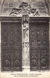 CPA Aix en Provence Porte Scilpee de la Cathedrale St Sauveur 