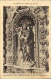 CPA St Michel de Frigolet B du Rh Vierge miraculeuse de N d du Bon Remede Chapelle du XI siecle Bois