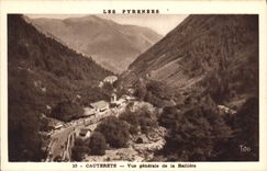 CPA Les Pyrenees Cauterets vue generale de la Raillere 