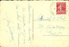 CPA Lourdes la Basilique et le Fer a Cheval 