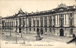 CPA Toulouse le Capitole et le Theatre 