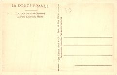 CPA Toulouse Hte Garonne le Petit Cloitre du Musee 