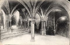 CPA Insigne Basilique St Sernin de Toulouse Crypte des Corps Saints 