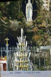 CPA Lourdes la Vierge de la Grotte 