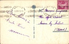 CPA Lourdes la Vierge de la Grotte 