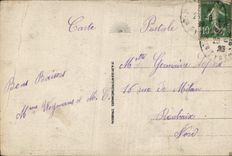 CPA Lourdes la Vierge de la Grotte 