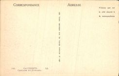 CPA Cauterets Cascade du Cerisey 