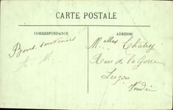 CPA Route de Luz a Gavarnie le Chaos 