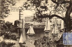 CPA Marseille Fort St jean 