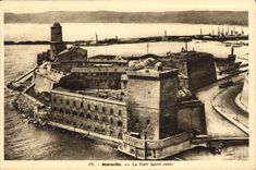 CPA Marseille le Fort Saint Jean 