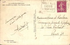 CPA La cote Provencale Cassis sur Mer une vue sur le Golfe