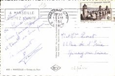 CPA Marseille Entree du Port 