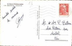 CPA Le Littoral Mediterraneen Marseille Souvenir 