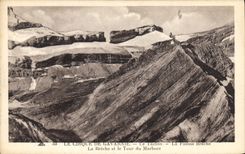 CPA Le Cirque de Gavarnie le Taillon la Fausse breche la Breche et le Tour du Marbore 