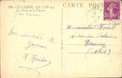 CPA Gavarnie le Gave et le Cirque 