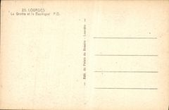 CPA Lourdes la Grotte et la Basilique 