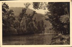 CPA Vallee de la Dourbie La riviere pres de Jouquemerle