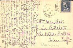 CPA Vallee de la Dourbie La riviere pres de Jouquemerle