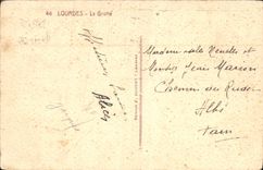 CPA Lourdes la Grotte 