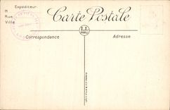 CPA Lourdes la Vallee du gave et la Chaine des Pyrenees vues du Pic du Jer 