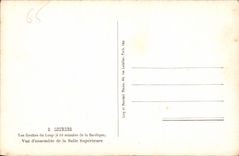 CPA Lourdes les Grottes du Loup vue d'ensemble de la Salle Superieure 