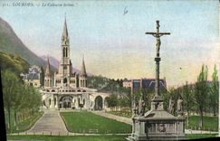 CPA Lourdes Le Calvaire Breton 