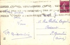 CPA Les Hautes Pyrenees Lourdes la Vierge couronnee l'esplanade et la Basilique 