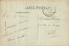 CPA Route du Luz a Gavarnie la Grotte a Gedre 