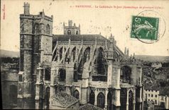 CPA Narbonne La Cathedrale St Just 