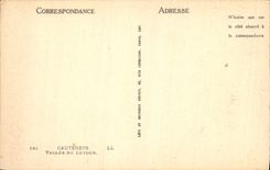 CPA Cauterets Vallee du Lutour 