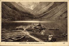CPA Cauterets Le Lac de Gaube 