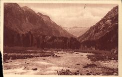 CPA Cauterets Vallee du Marcandan Le Plateau de Cayan 