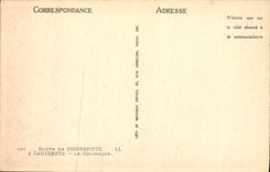 CPA Route de Pierrefitte Cauterets Le Colimacon 