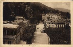 CPA Les Beaux Paysages de France Les Pyrenees Bagneres de Bigorre Vue sur les Thermes et le Casino 