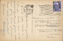 CPA Gavarnie Le Cirque Lourdes la Basilique vue du Chateau Fort Cauterets Le Lac de Gaube Lourdes la