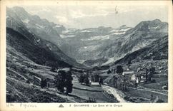 CPA Gavarnie Le Gave et le Cirque 
